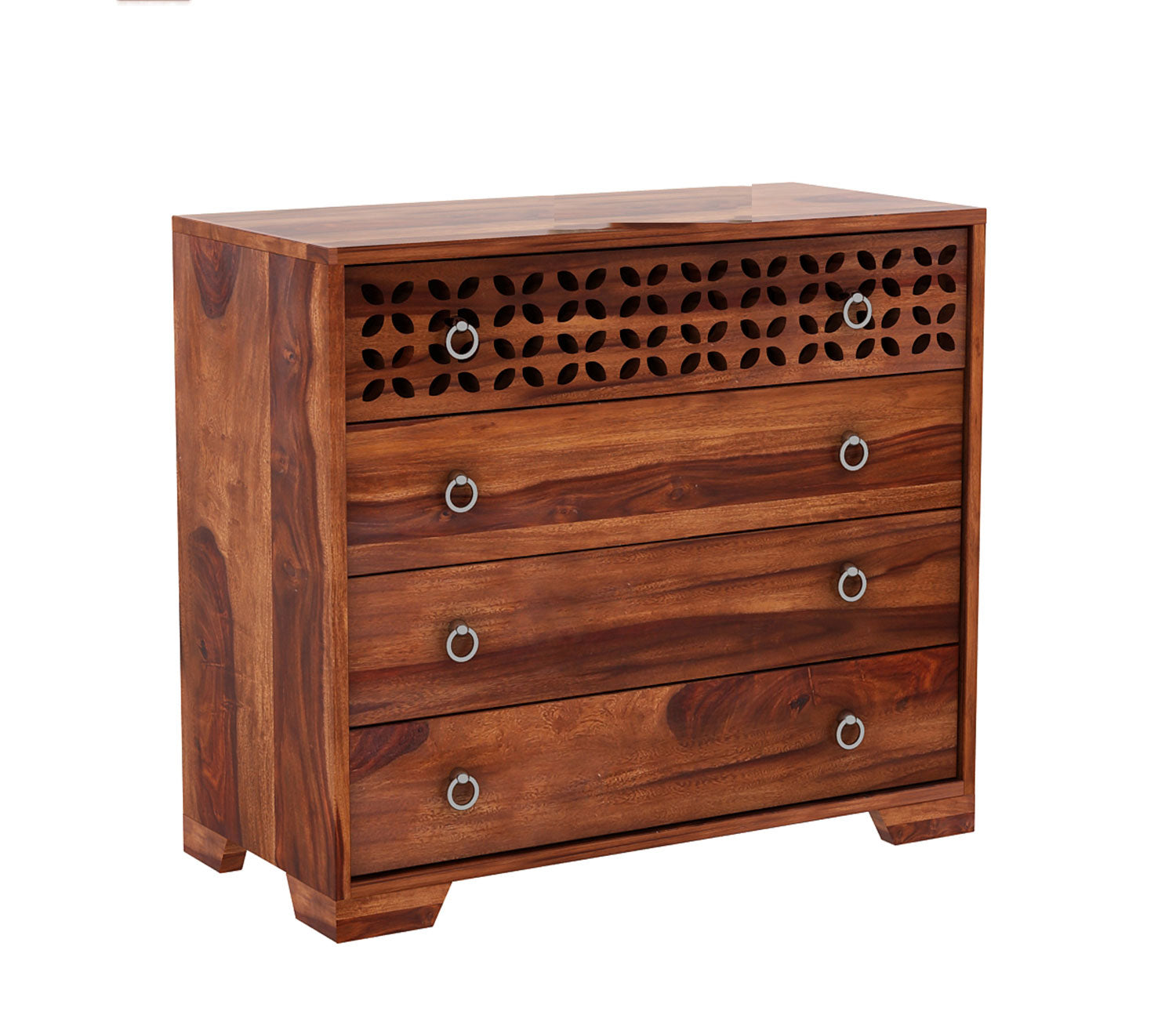 Damien 4-Drawer Wooden Chest Of Drawers