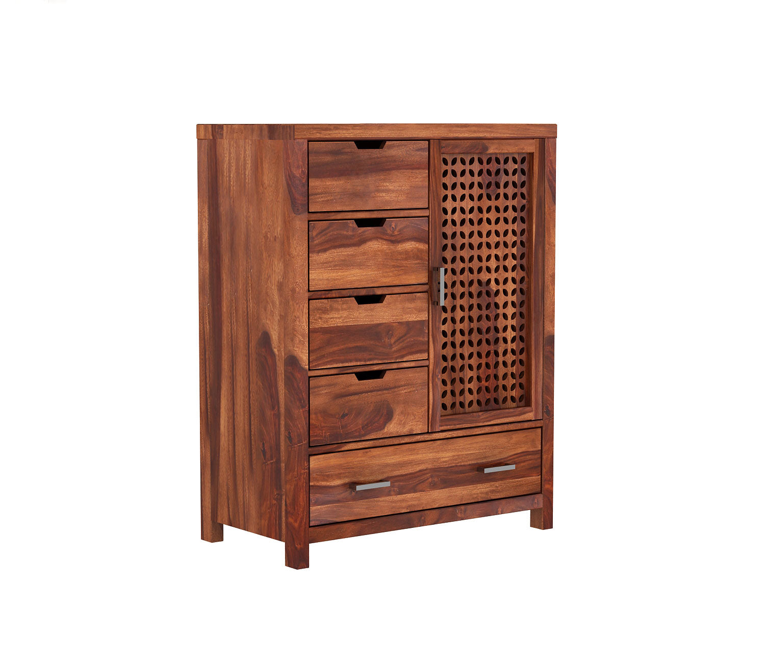 Cruz 5-Drawer Wooden Chest Of Drawers