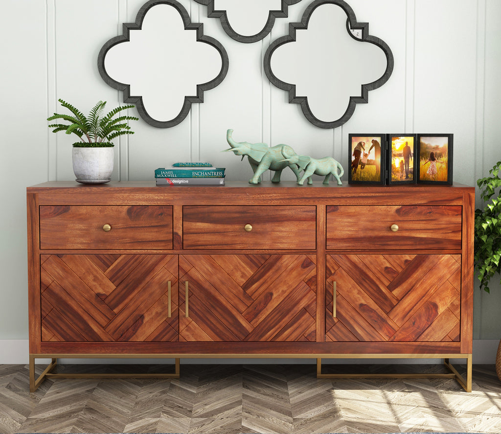 Zayn Sheesham Wood Cabinet and Sideboard