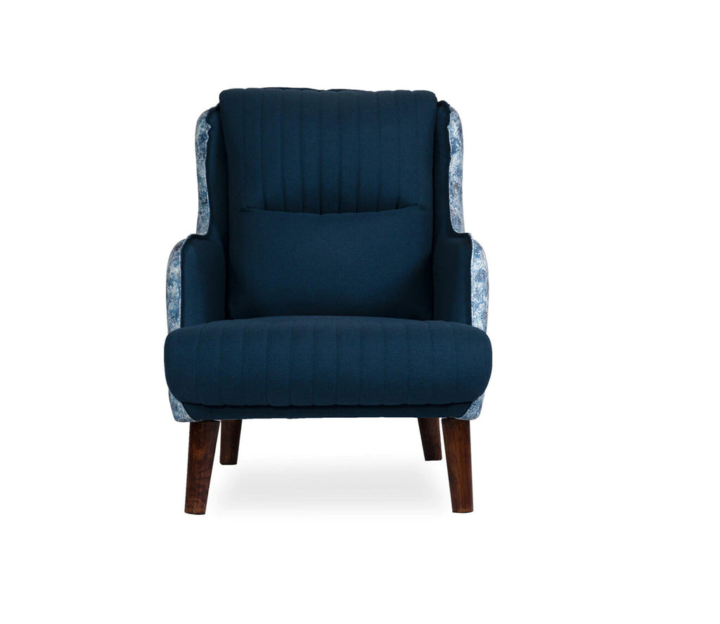 Barrett Wing Chair With Ottoman