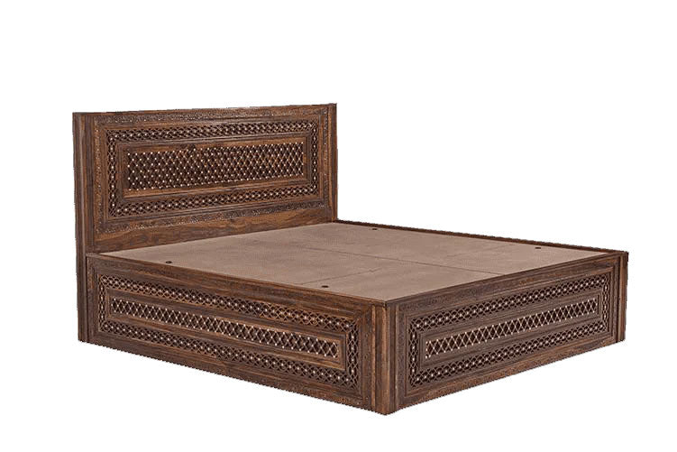 Charles Brass Bed B with Storage