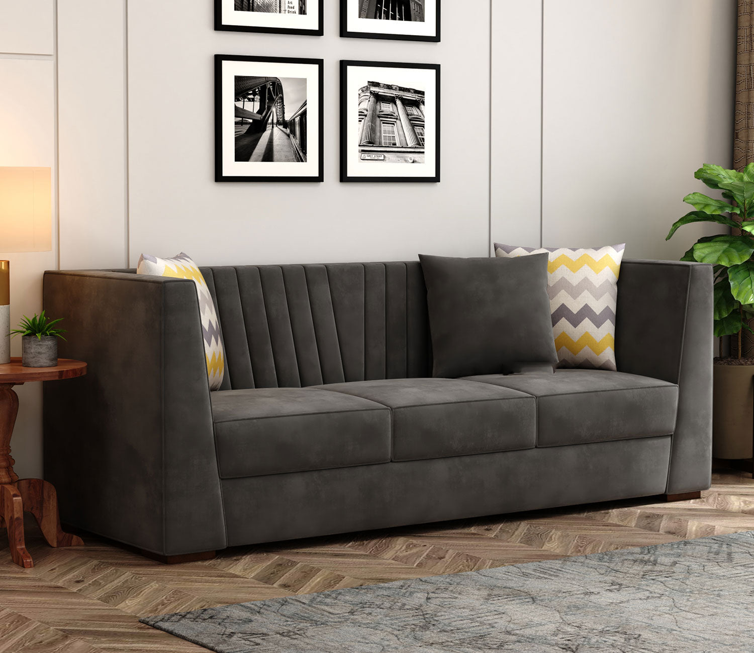 Elijah3+1+1 Fabric Sofa Set