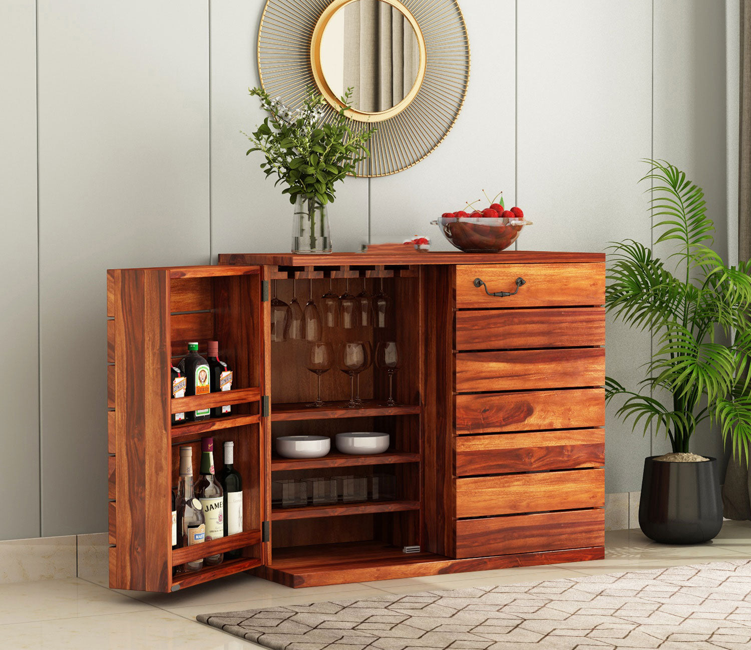 Nathaniel Bar Cabinet