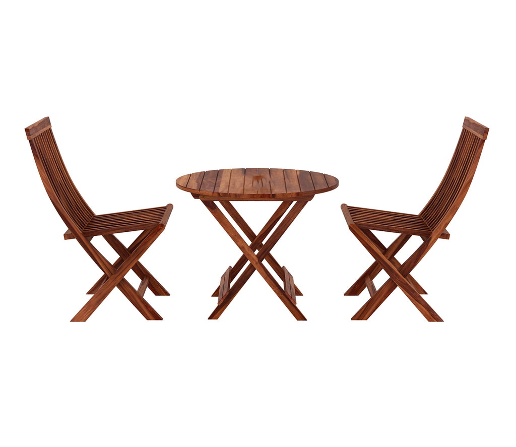 Beau Folding Chair And Round Table