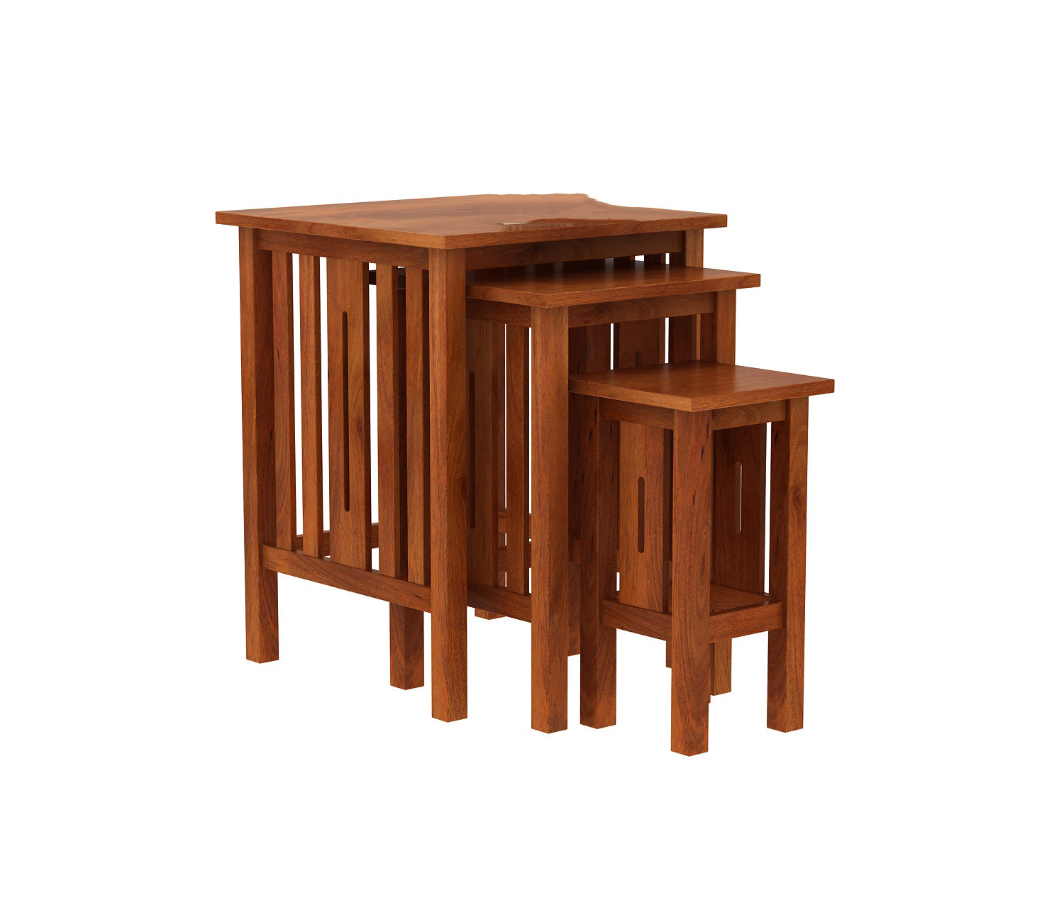Brooks Solid Wood Nest of Tables