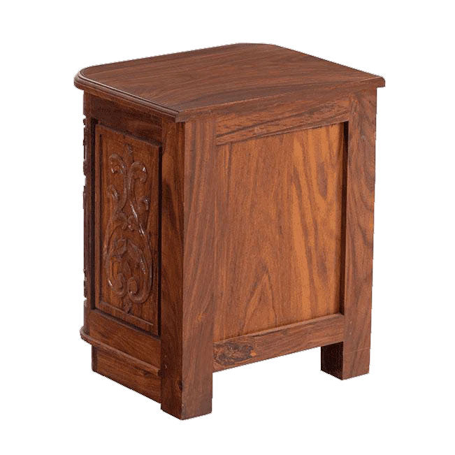 Anthony Czar Carving Bedside Table