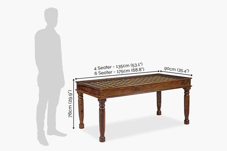 Matthew Brass Dining Set A