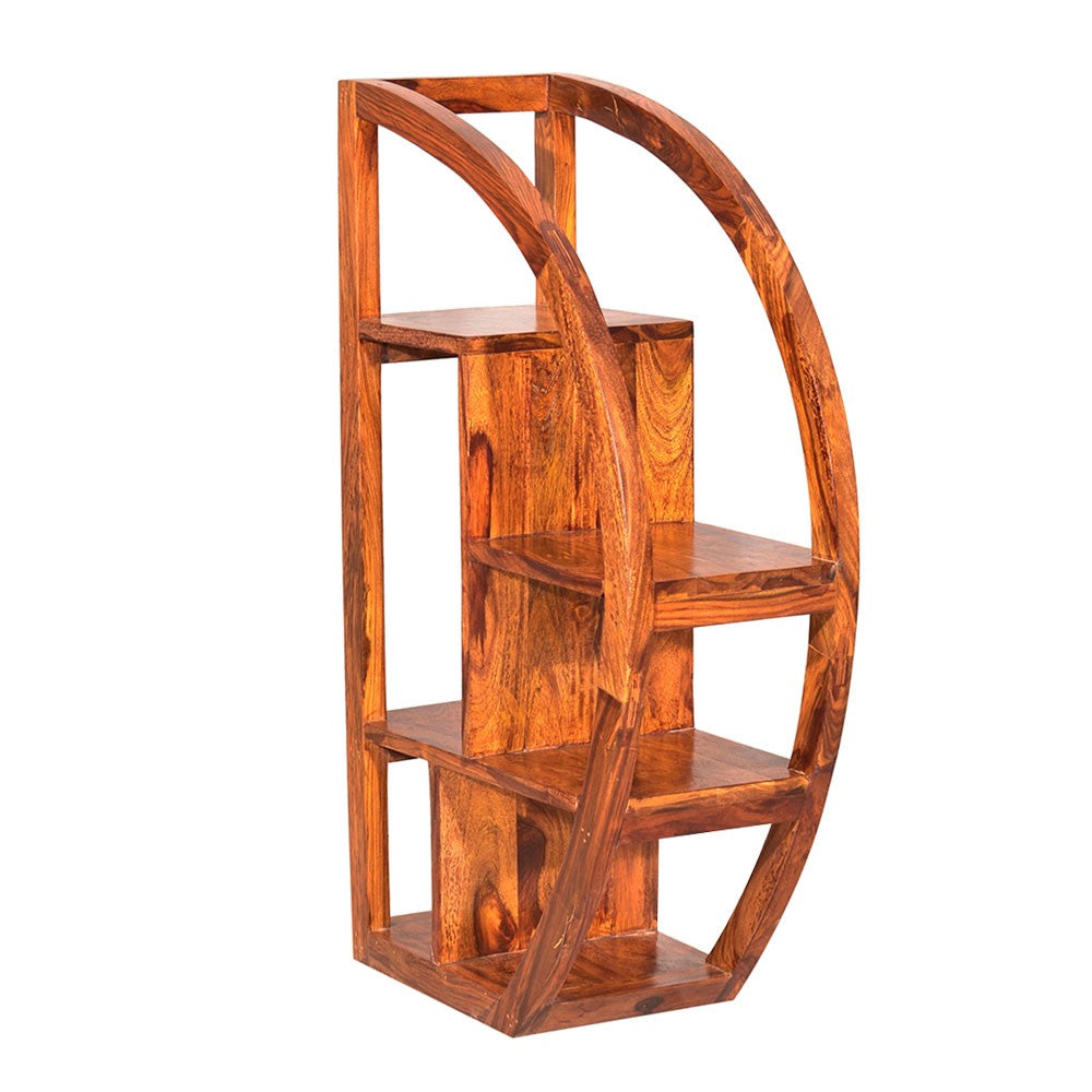 Pearl Moon Wooden Bookshelf