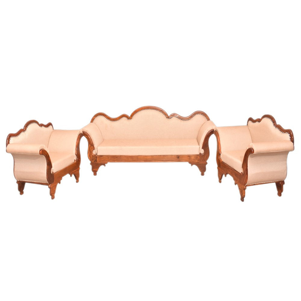 Aisha Wooden Traditional Rajasthani Sofa Set