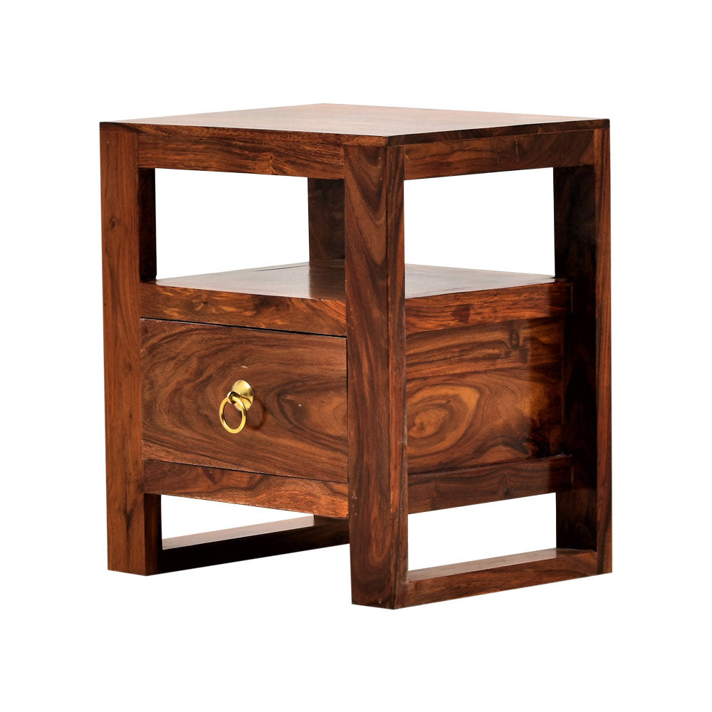 Hadlee Wooden Bedside Table