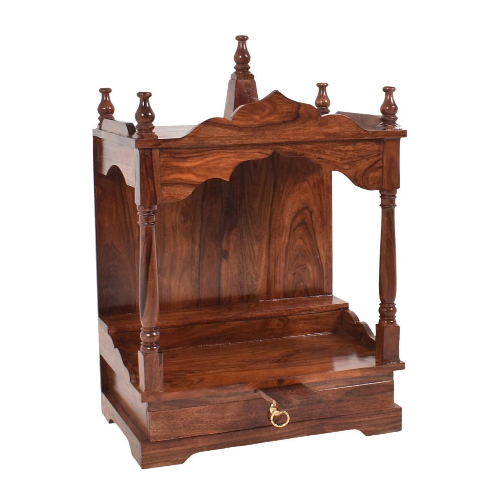 Selena Wood Hand Made Pooja Mandir