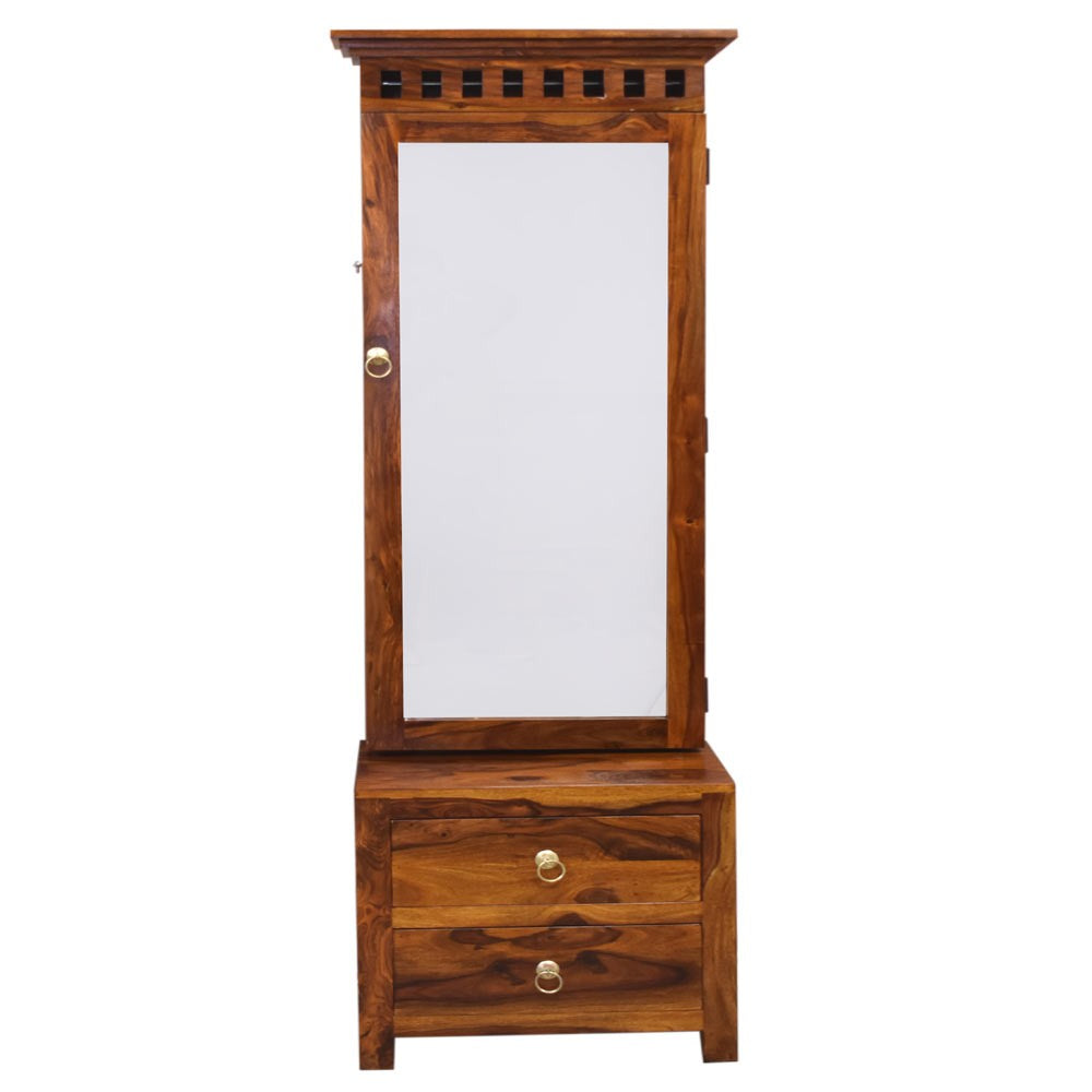 Aitana Wood Kuber Dressing table and Mirror