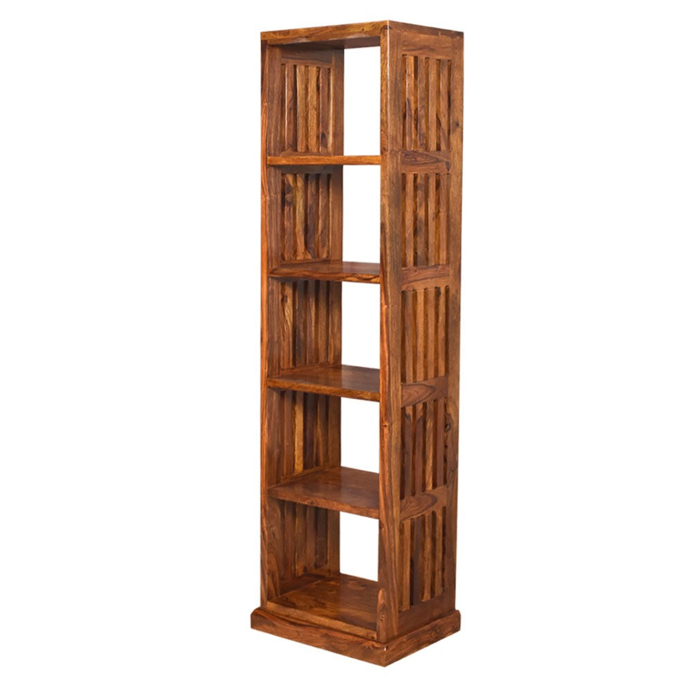 Khloe Wooden Hamlin  Wooden Bookshelf