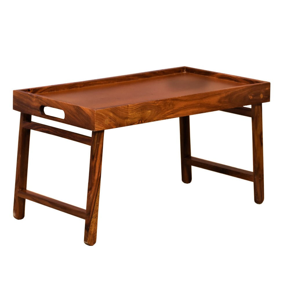 Saylor Wood Foldable Breakfast Bed Tray Table