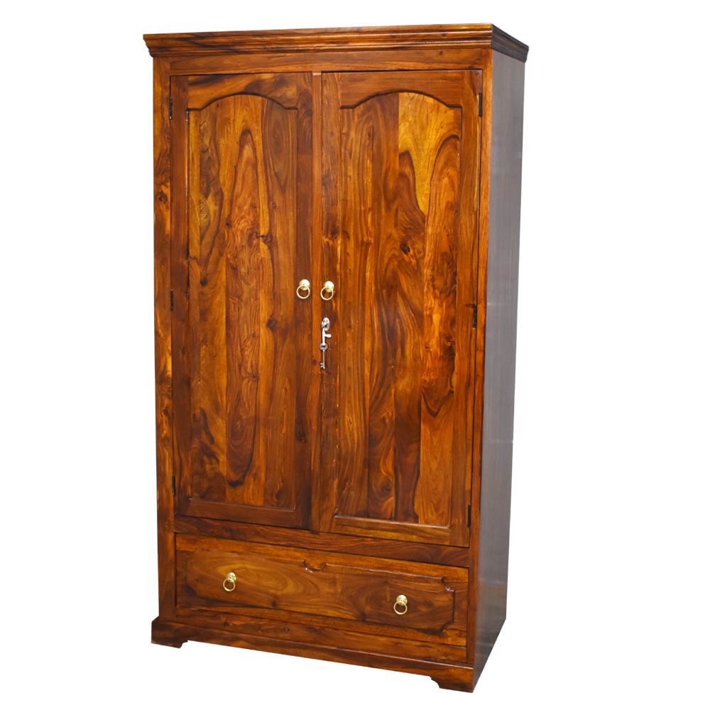 Evangeline Sheesham Wood Wardrobe