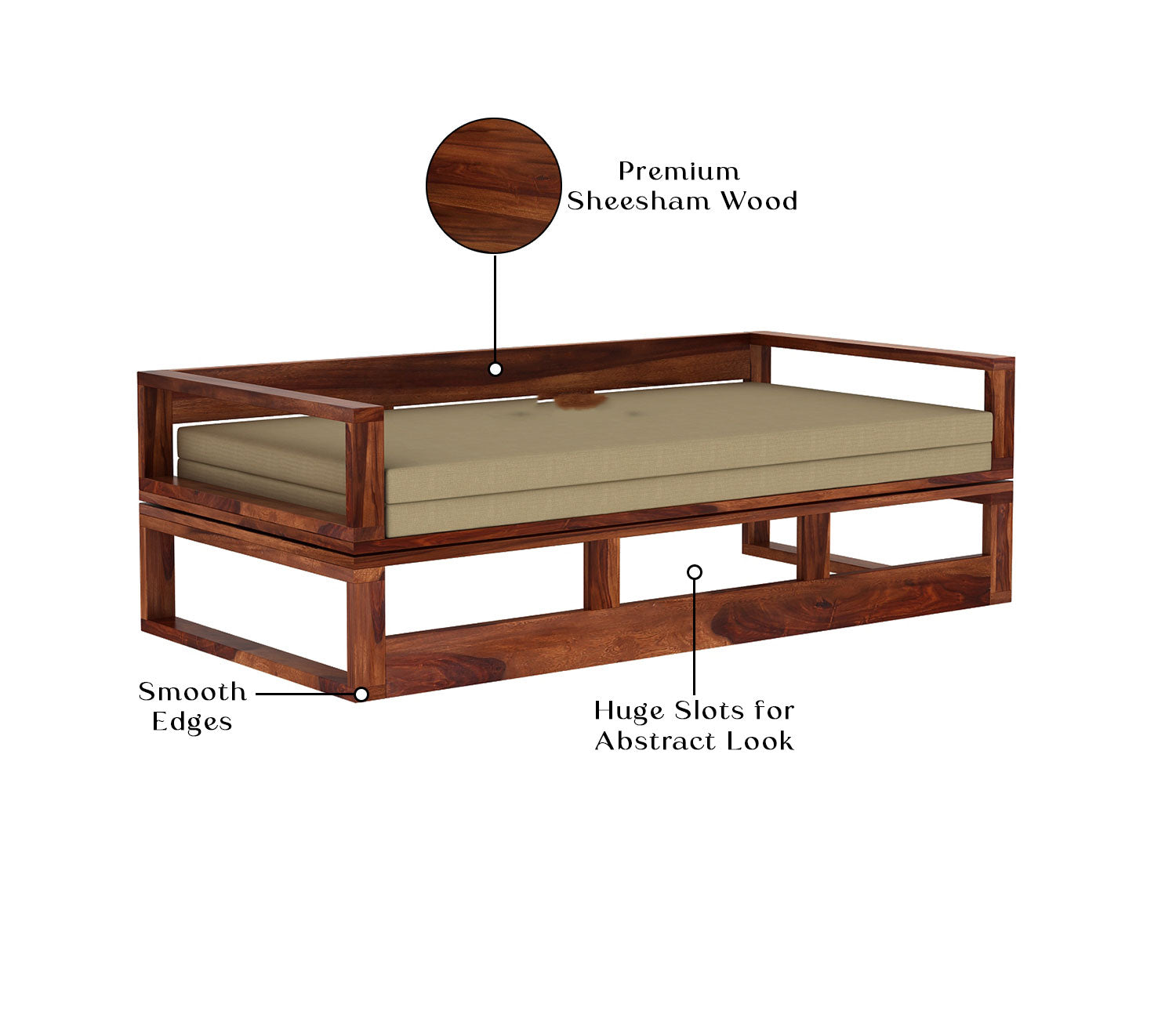Elliott Divan Cum Bed with Mattress