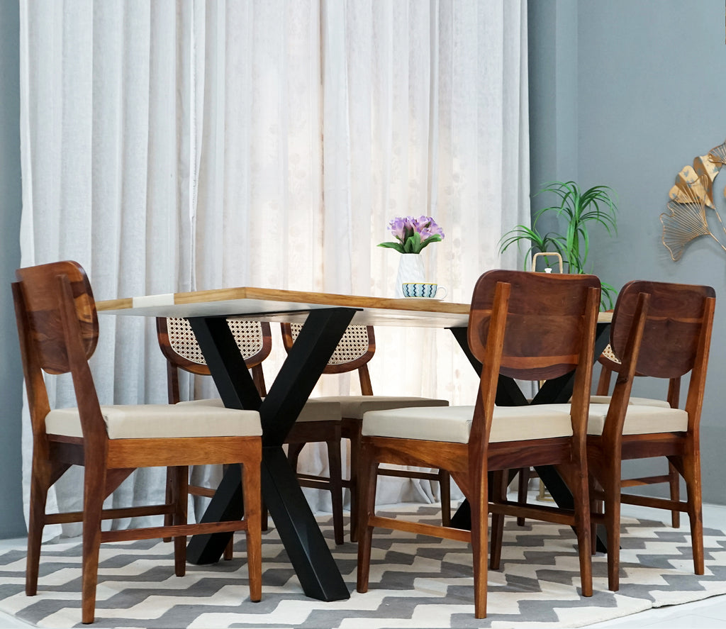 Chickadee 6 Seater Dining Table Set