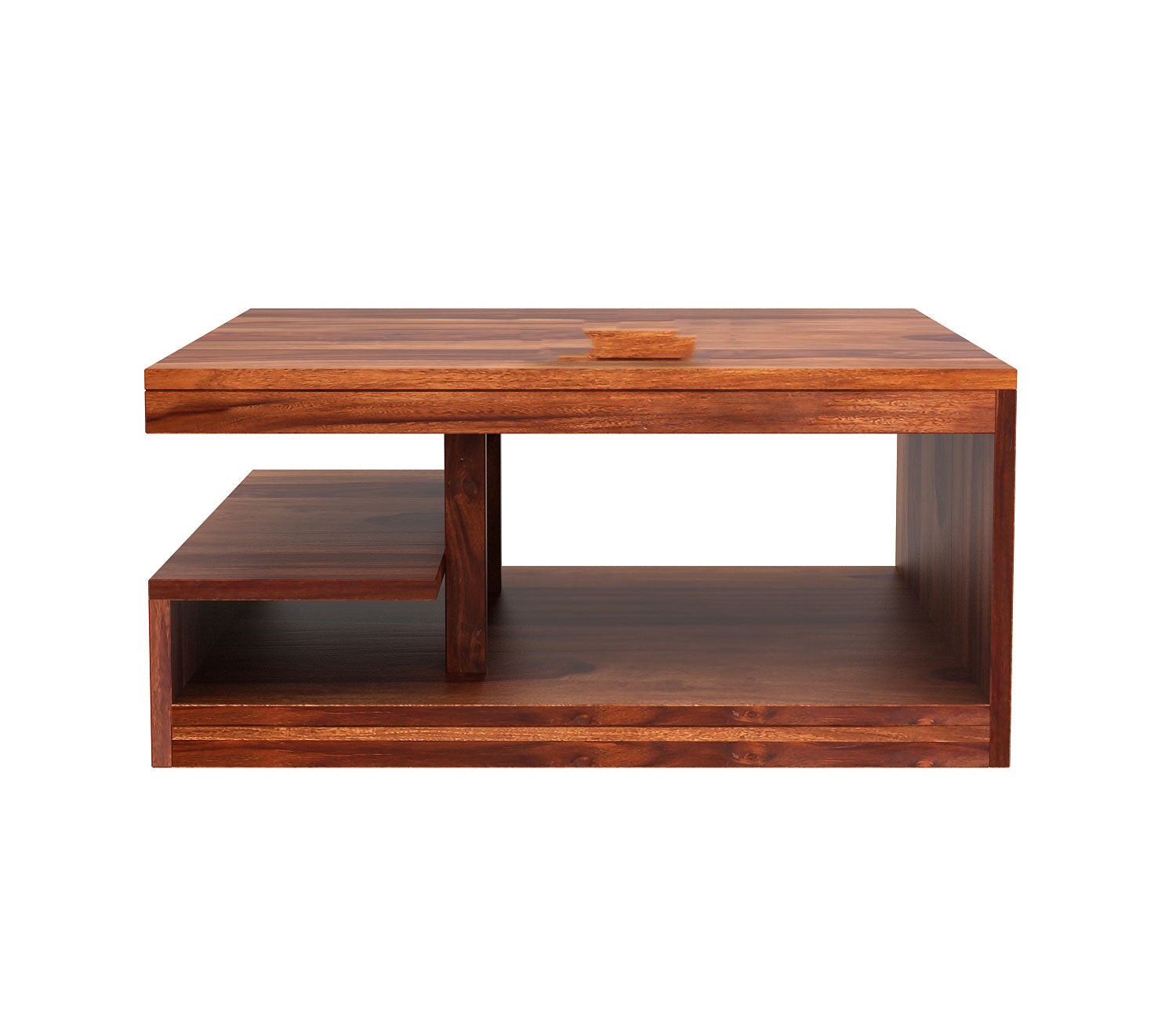 Quinn Sheesham Wood Tea Table with Storage