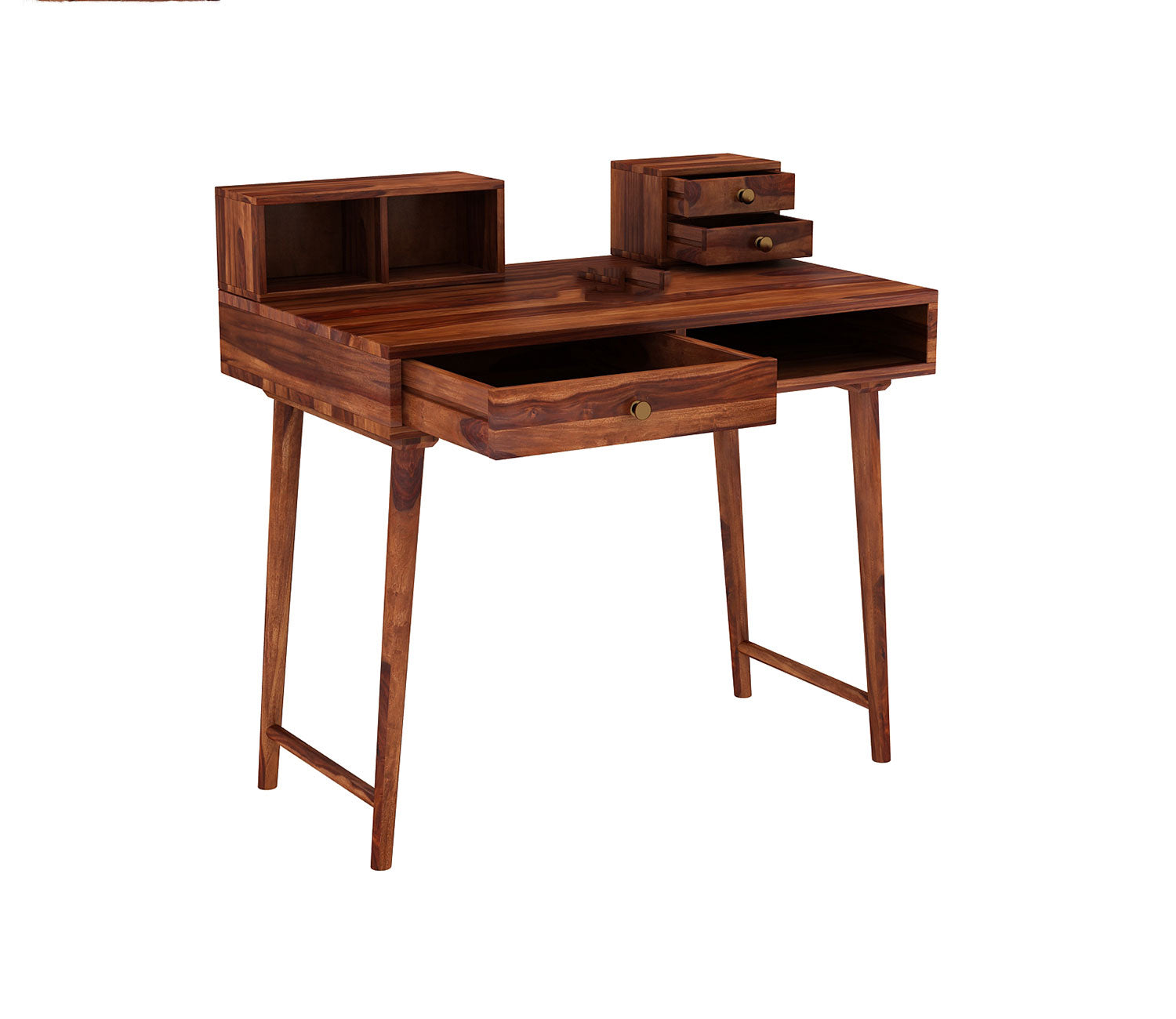 Eliana Study Table with Table-Top Storage
