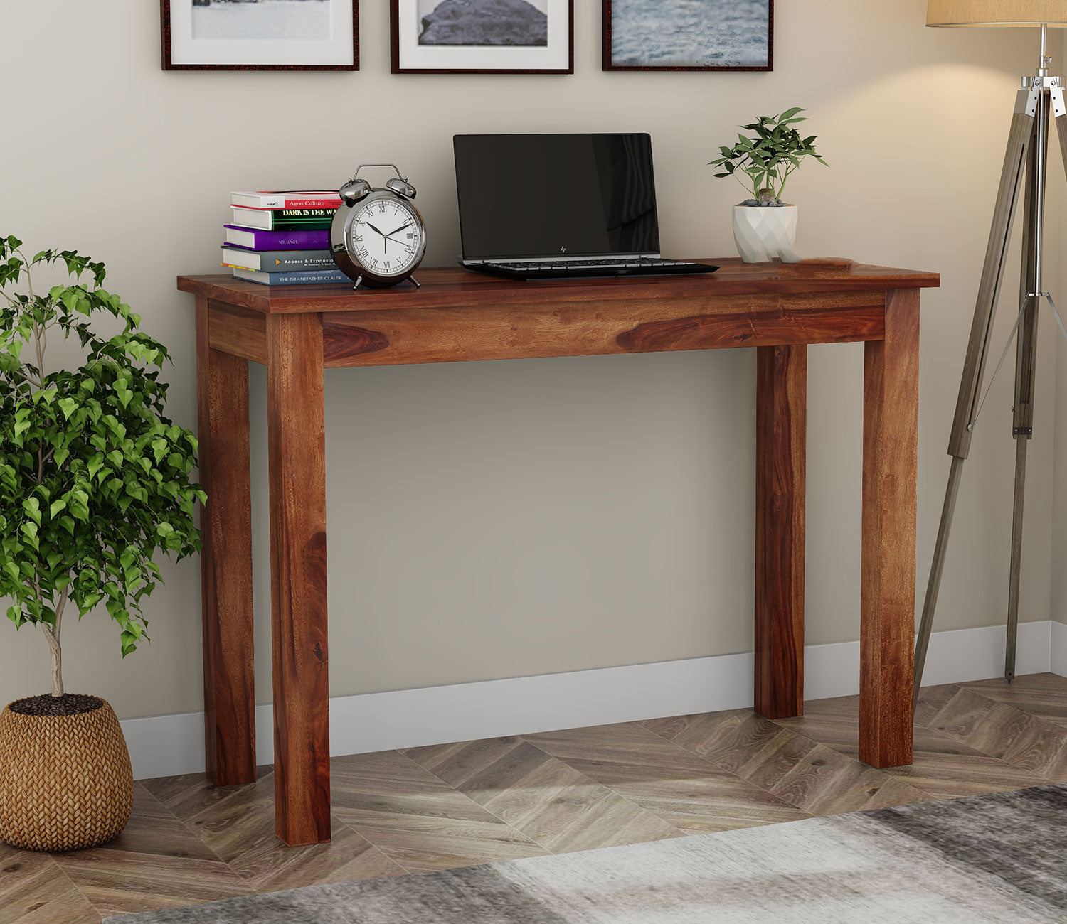 Emilia Sheesham Wood Study Table