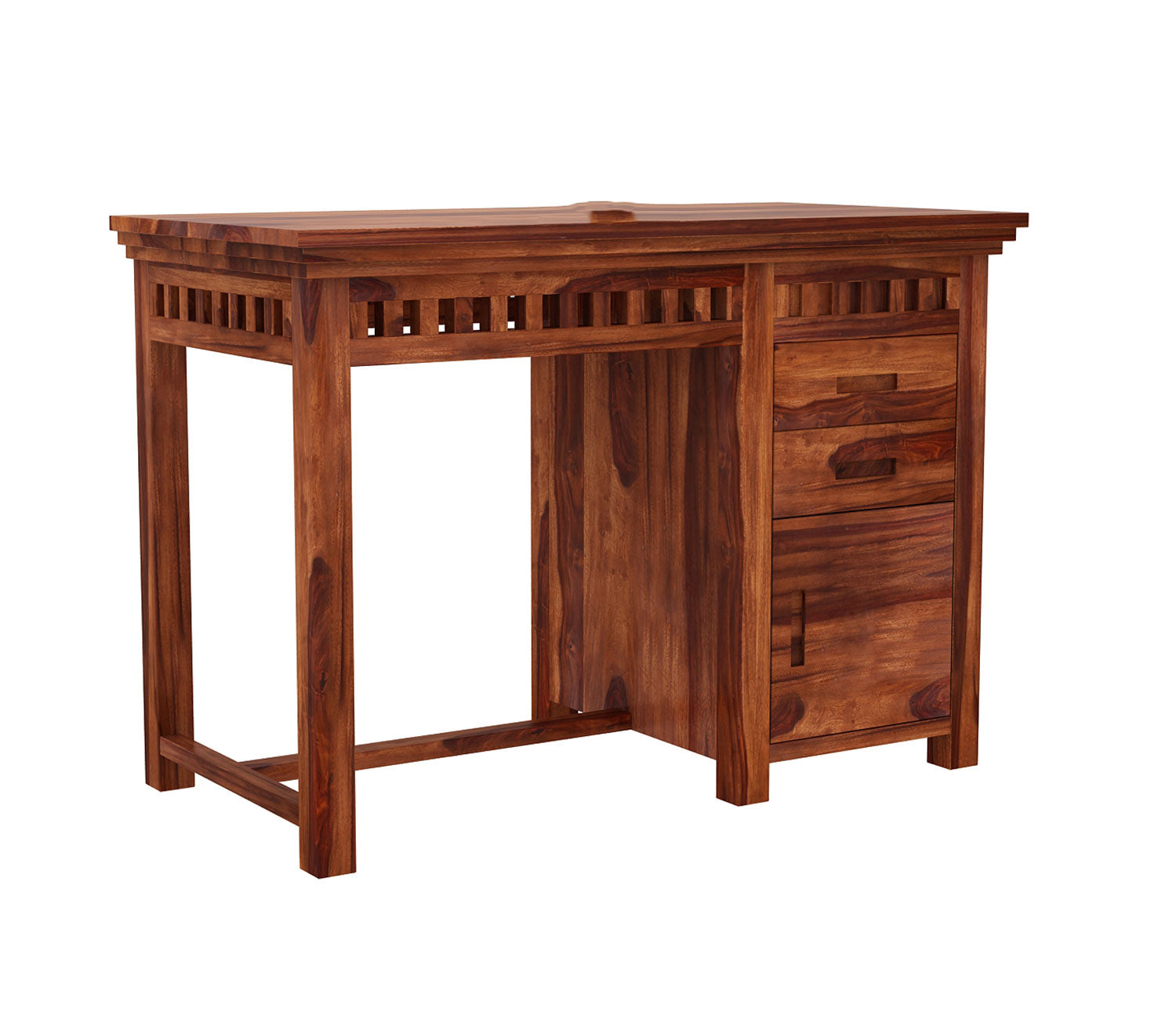 Willow Study Table with Pull Out Drawers and Cabinet