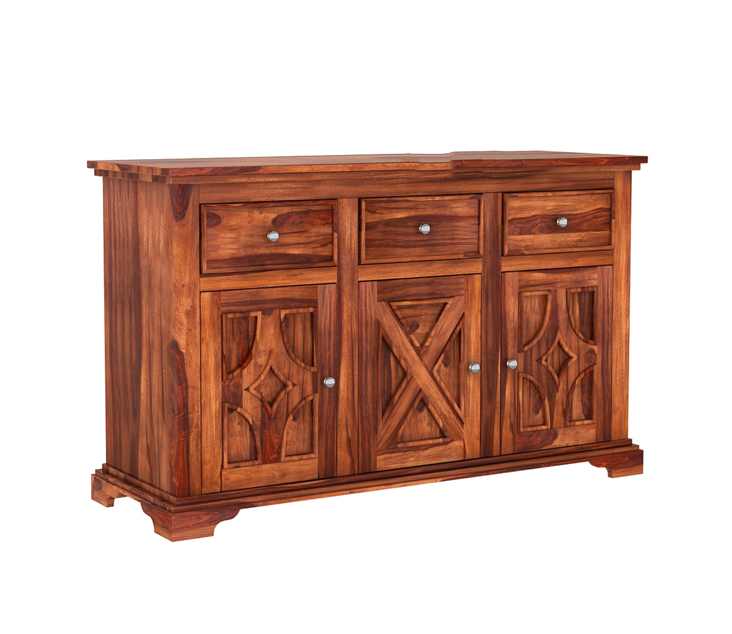 Karson 3-Drawer Wooden Chest Of Drawers