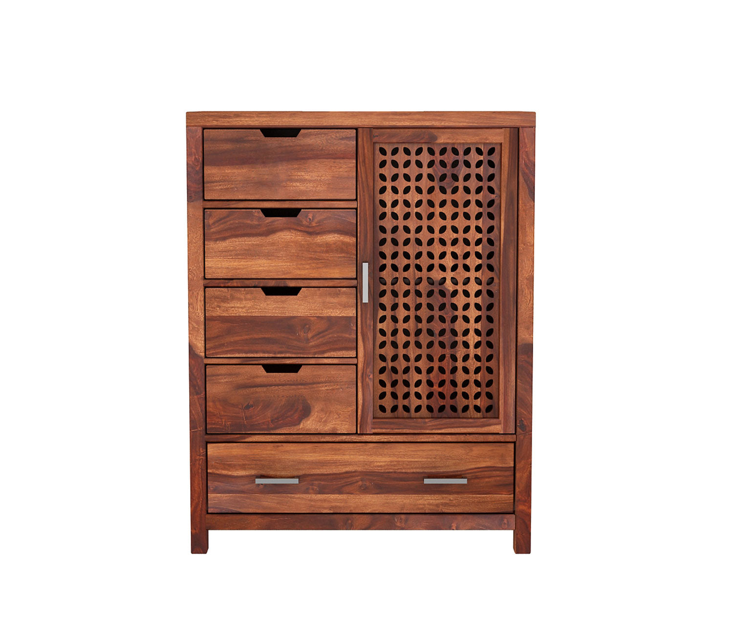 Cruz 5-Drawer Wooden Chest Of Drawers
