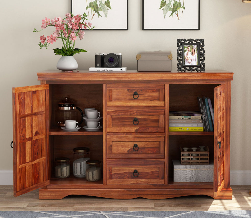 Emerson Sheesham Wooden Cabinet and Sideboard