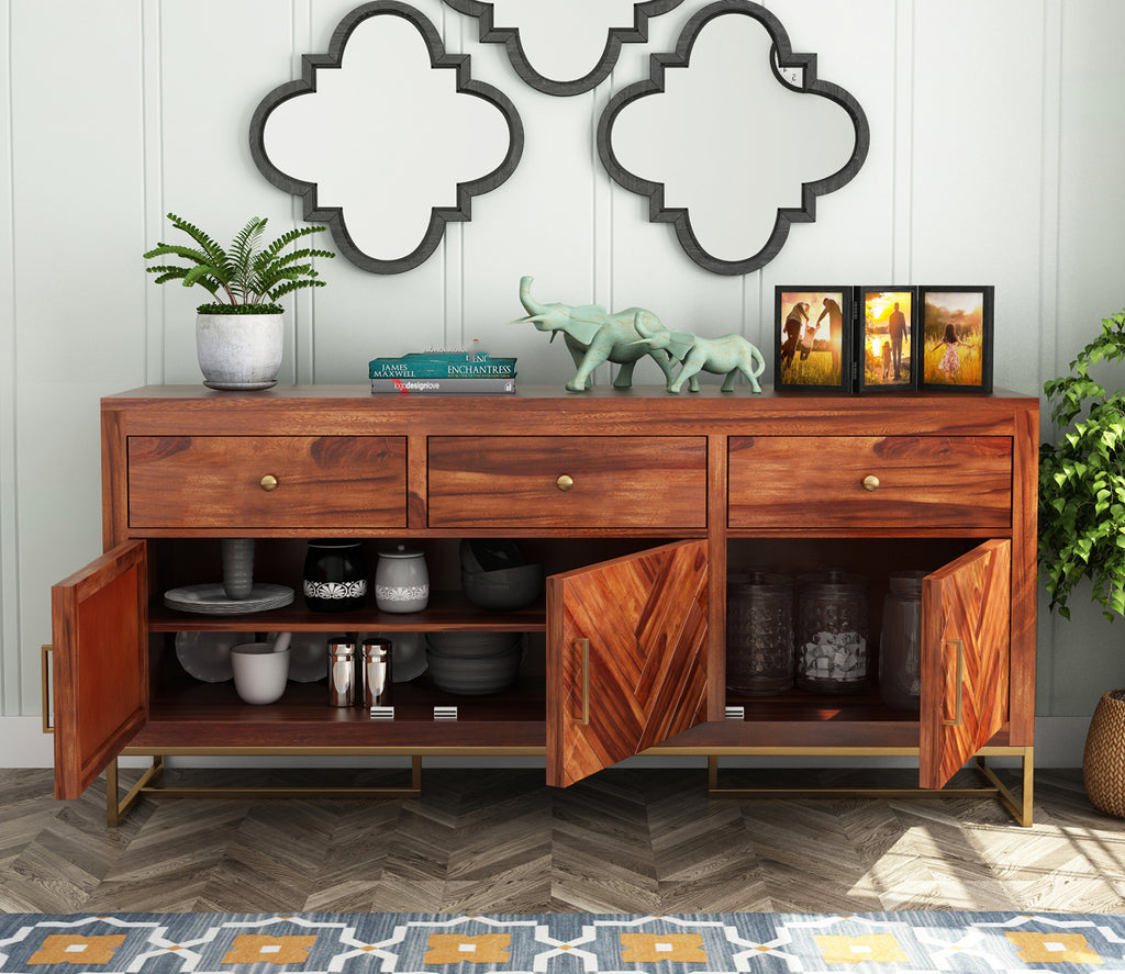 Zayn Sheesham Wood Cabinet and Sideboard