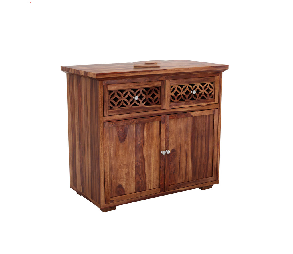 Lukas Mini Sheesham wood Sideboard and Cabinet