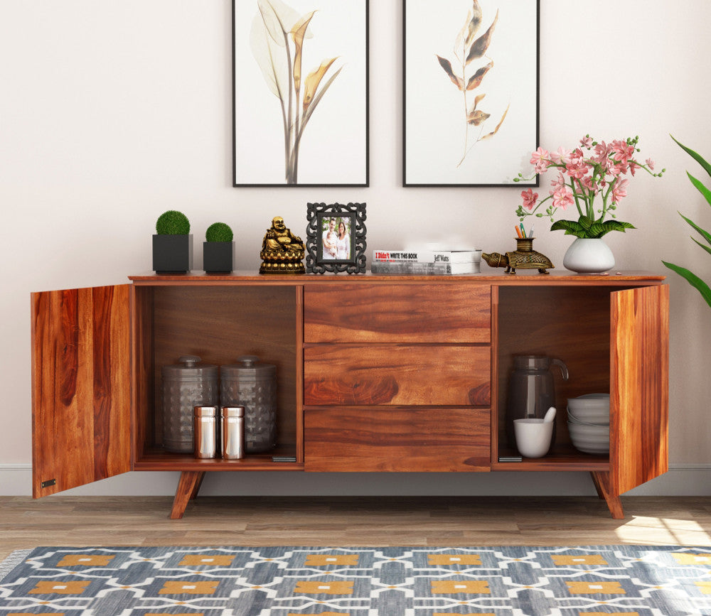 Elian Sheesham wood Sideboard and Cabinet