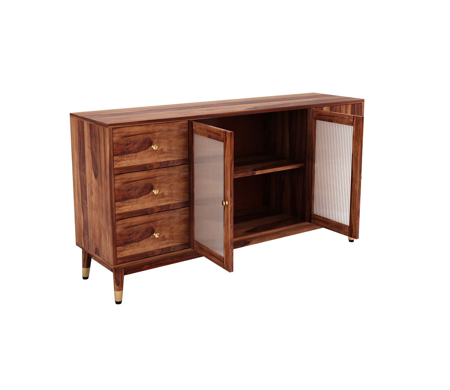 Milan Sheesham Wood Cabinet and Sideboard