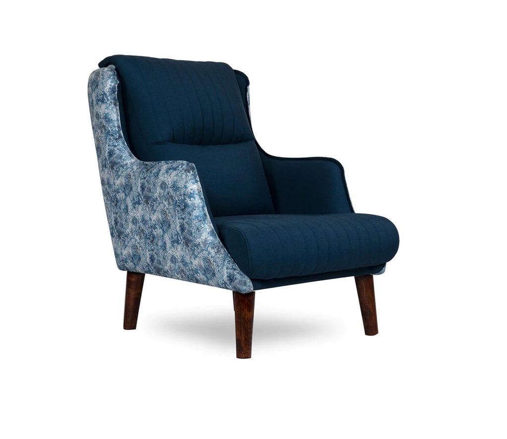 Barrett Wing Chair With Ottoman