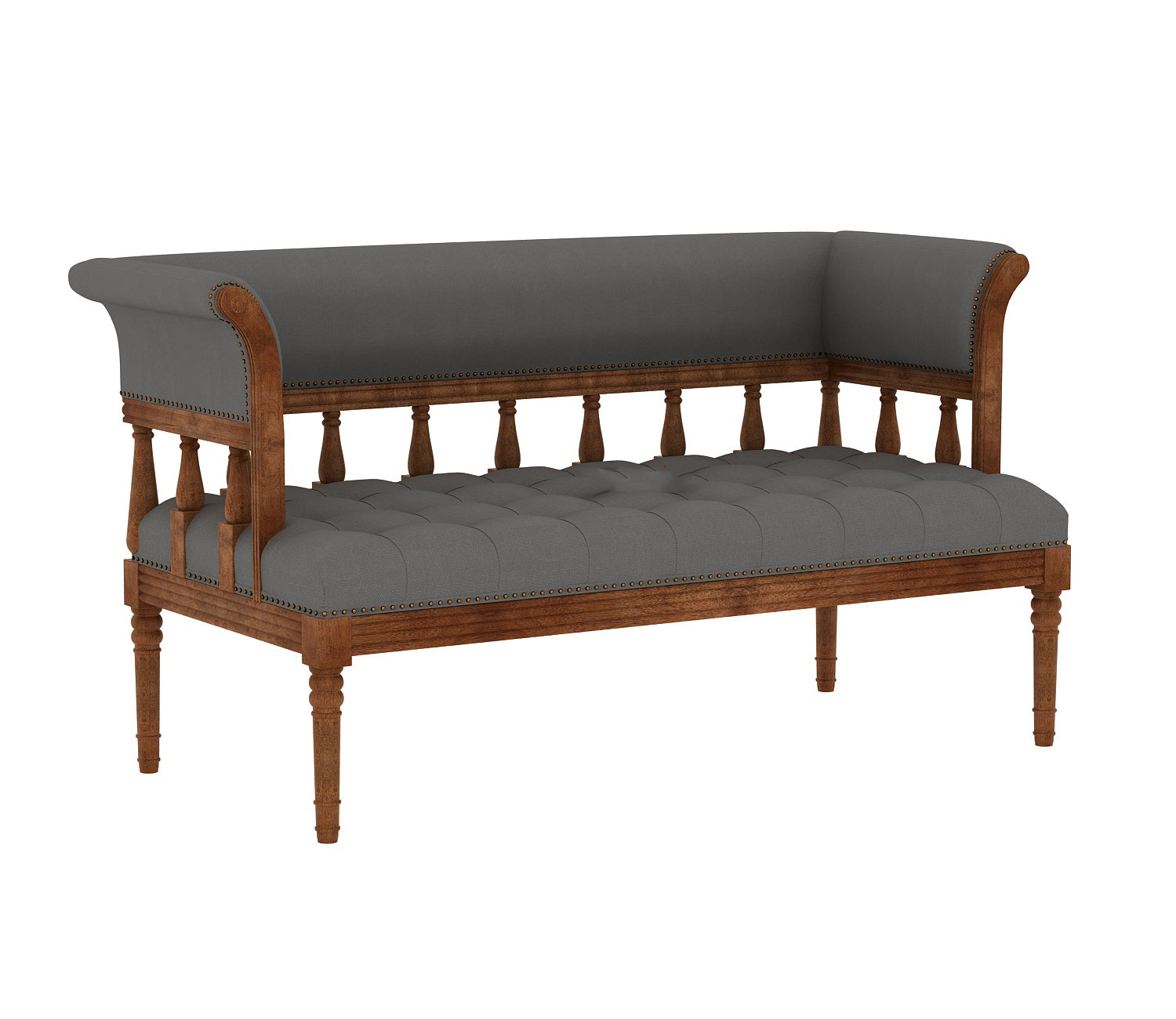 Beckham Bench With Back Rest