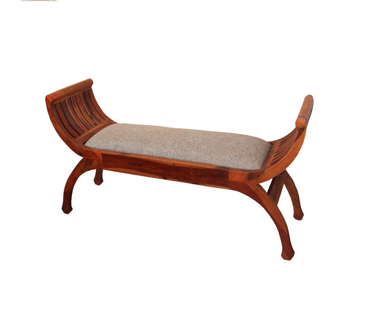 Charlie Curved armrest Bench