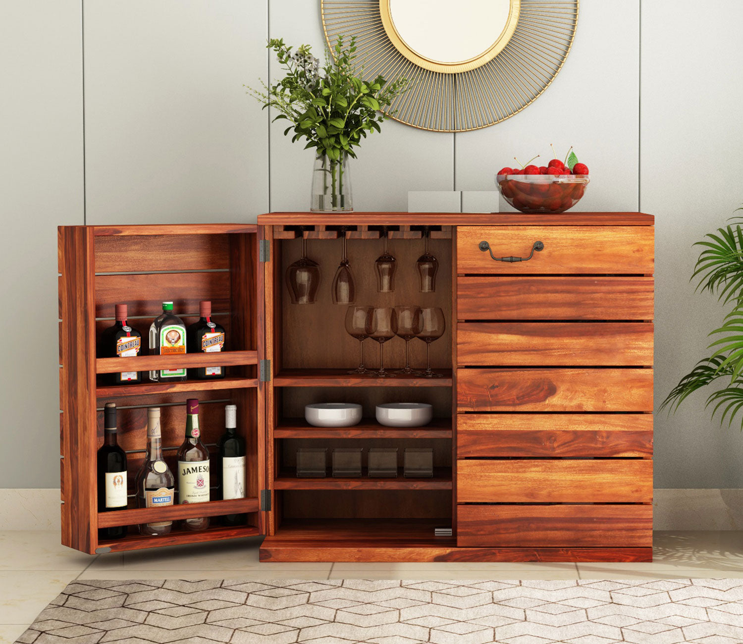 Nathaniel Bar Cabinet