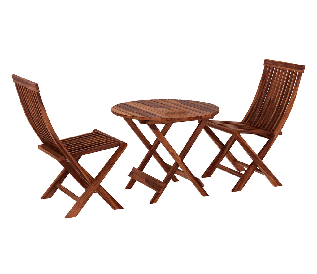 Beau Folding Chair And Round Table