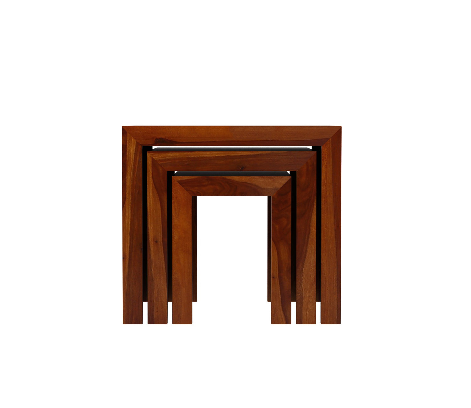 Axel Sheesham Wood Nest of Tables