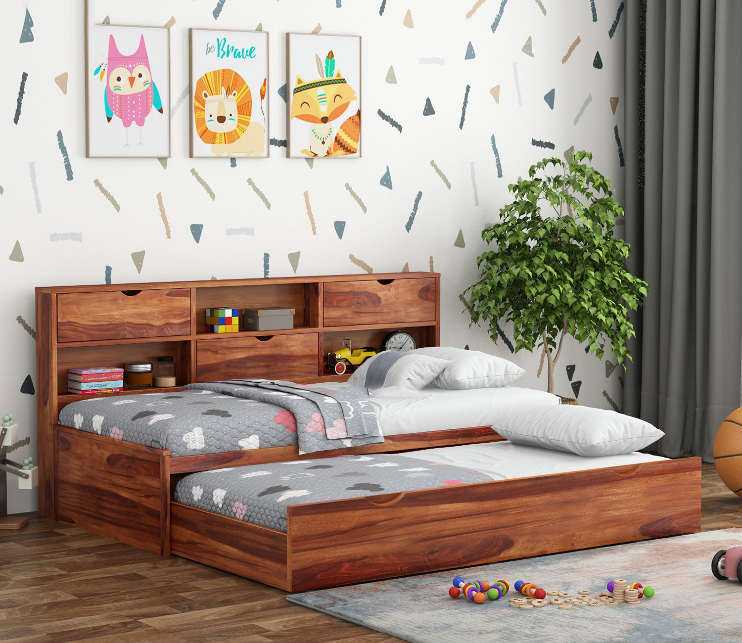 Chris Kids Trundle Bed