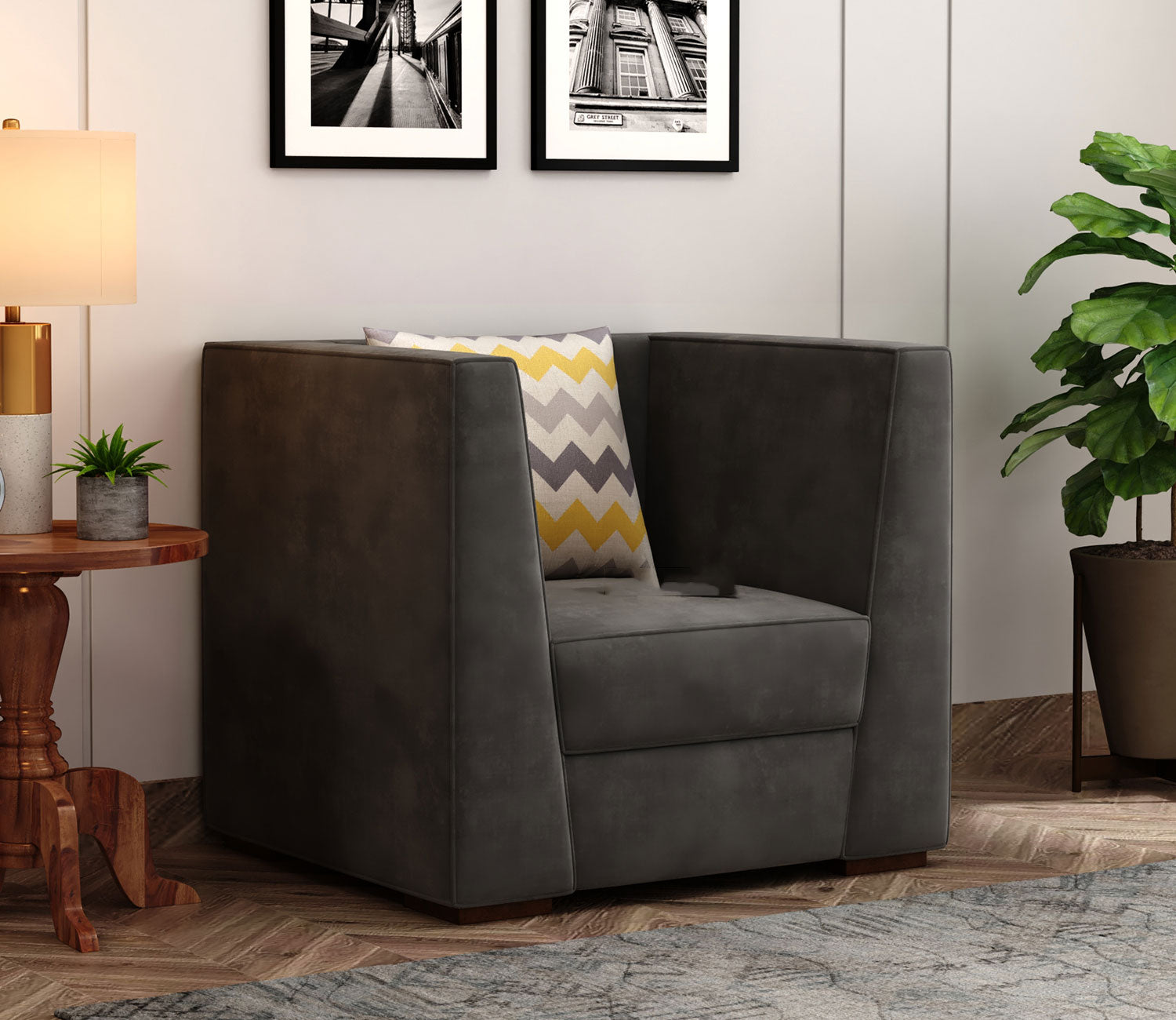 Elijah3+1+1 Fabric Sofa Set