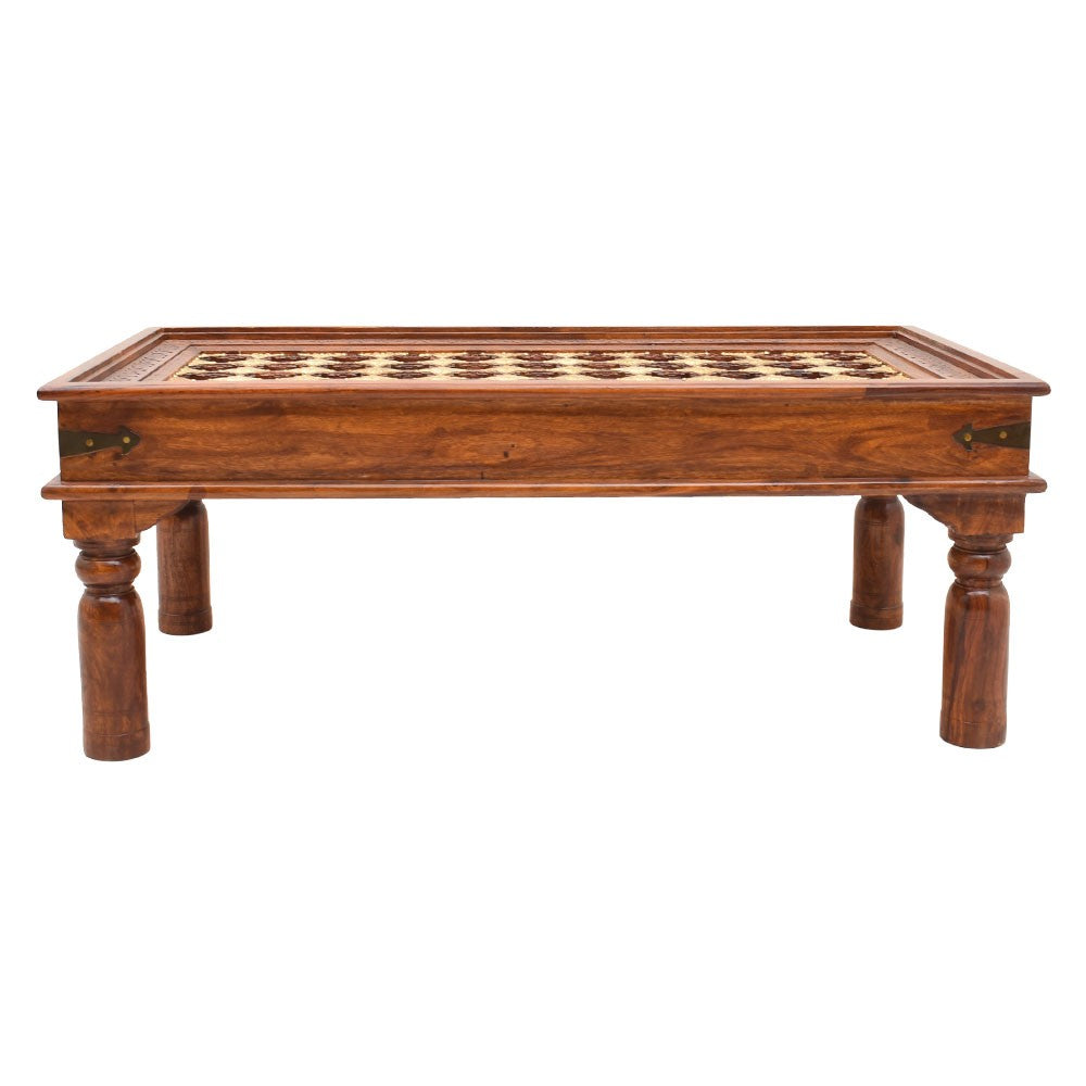 Xiomara Center Table with Brass Work