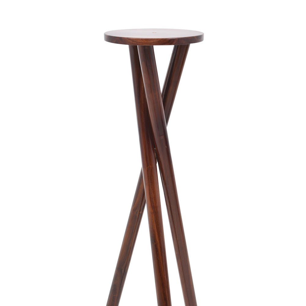 Skyler Sheesham Wooden Lamp Stand