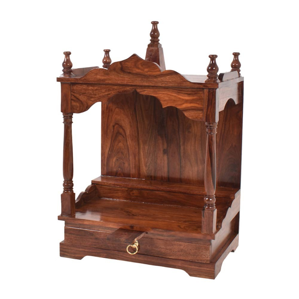 Selena Wood Hand Made Pooja Mandir