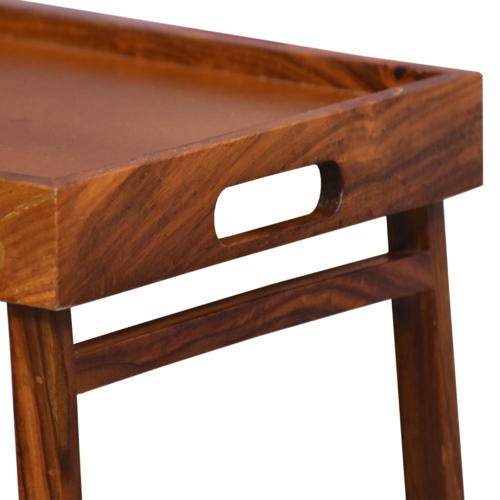 Saylor Wood Foldable Breakfast Bed Tray Table