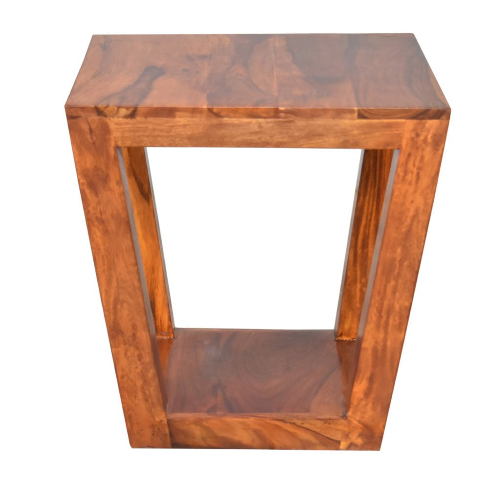 Journee Wood Louis Side Table & Peg Table