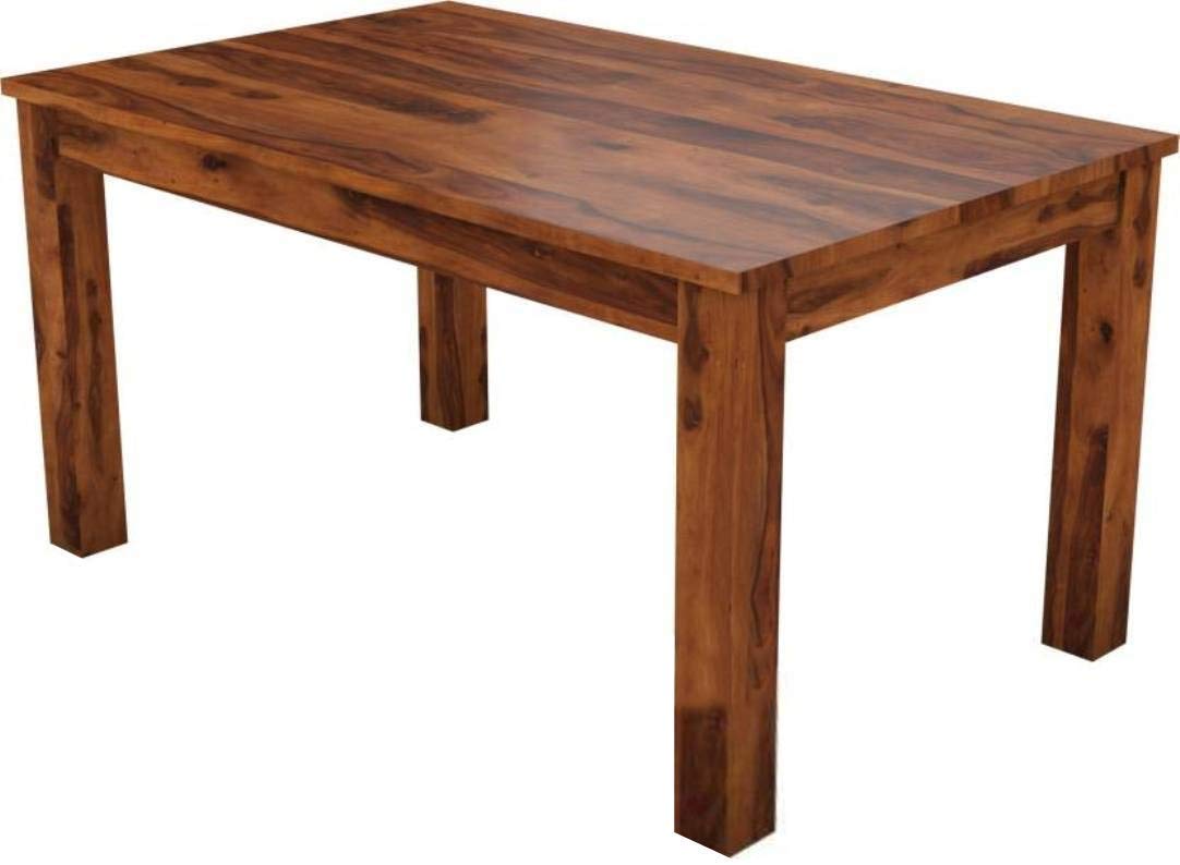 Rebel Sheesham 4 Seater Dining Table With Natural Finish