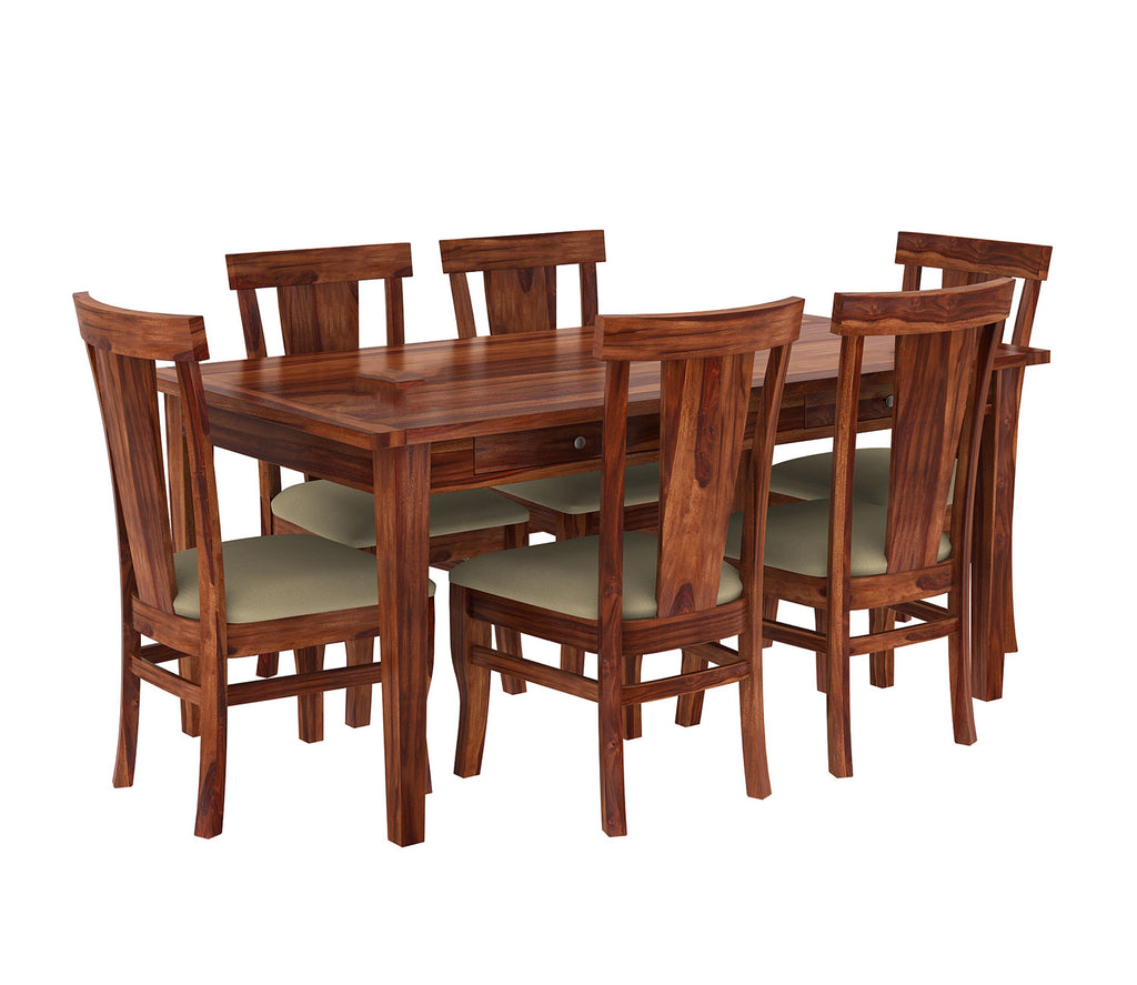 Newt Storage 6 Seater Dining Table Set