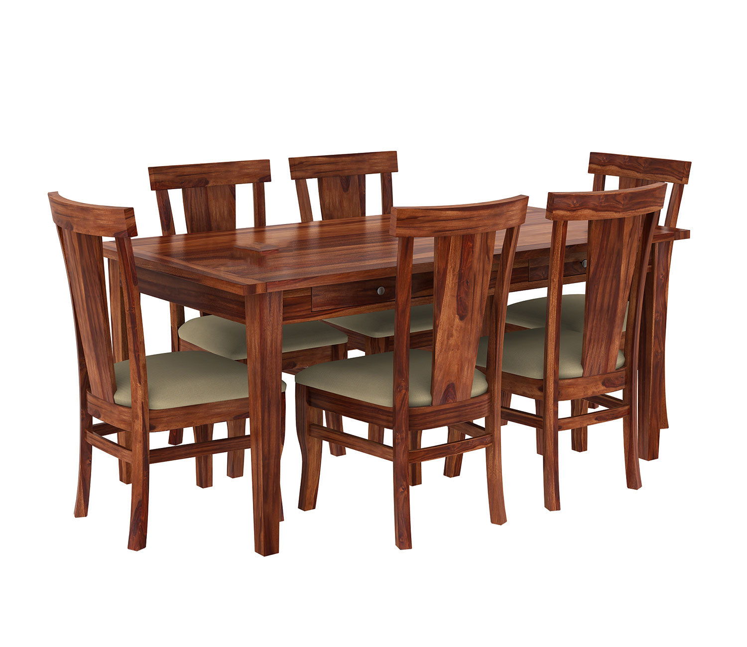 Newt Storage 6 Seater Dining Table Set