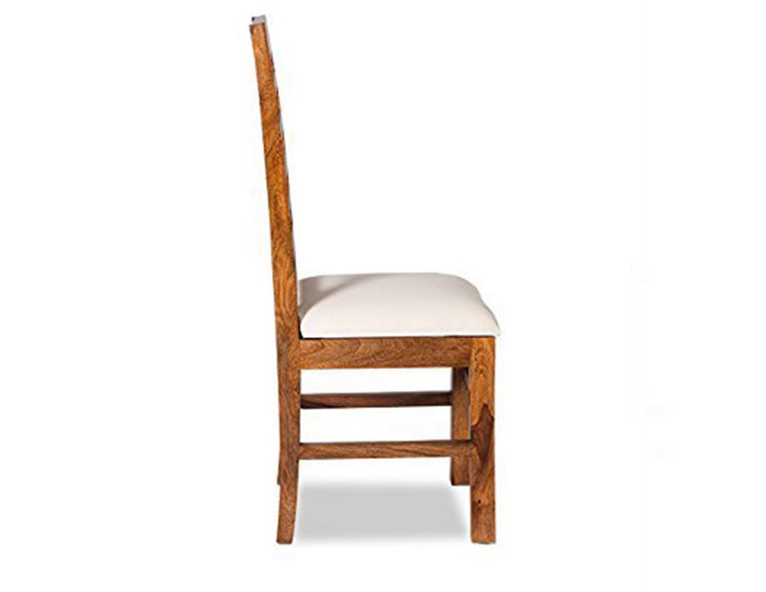 Gert Solid Sheesham Wood Dining Chairs Only | Wooden Dinning Chair for Kitchen & Dining Room