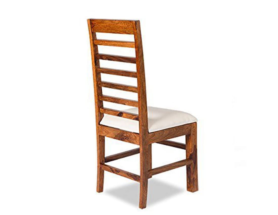 Gert Solid Sheesham Wood Dining Chairs Only | Wooden Dinning Chair for Kitchen & Dining Room